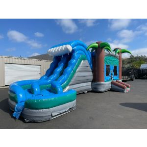 Dual Tropical Water Slide Combo (SKU w288)