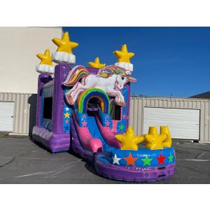 3 in 1 unicorn water slide combo (SKU W287)