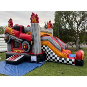Monster truck inflatable combo (sku C334)