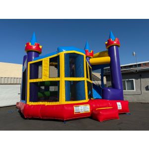 5 in 1 large multi color castle (sku C338)