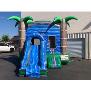 3 in 1 Hawaiian Green and Blue  DRY Combo (C286)