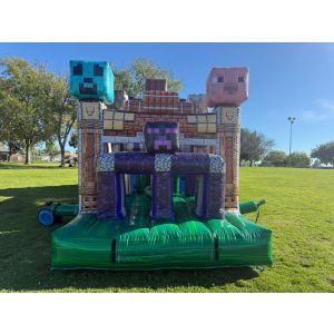 50 ft Minecraft obstacle course  (sku i561)