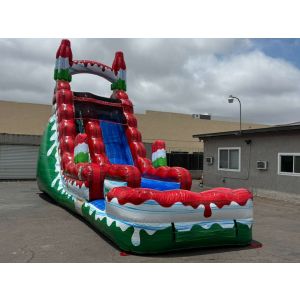 20 Rocket pop single lane water slide (sku W601)