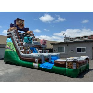 Minecraft water slide (sku W604)